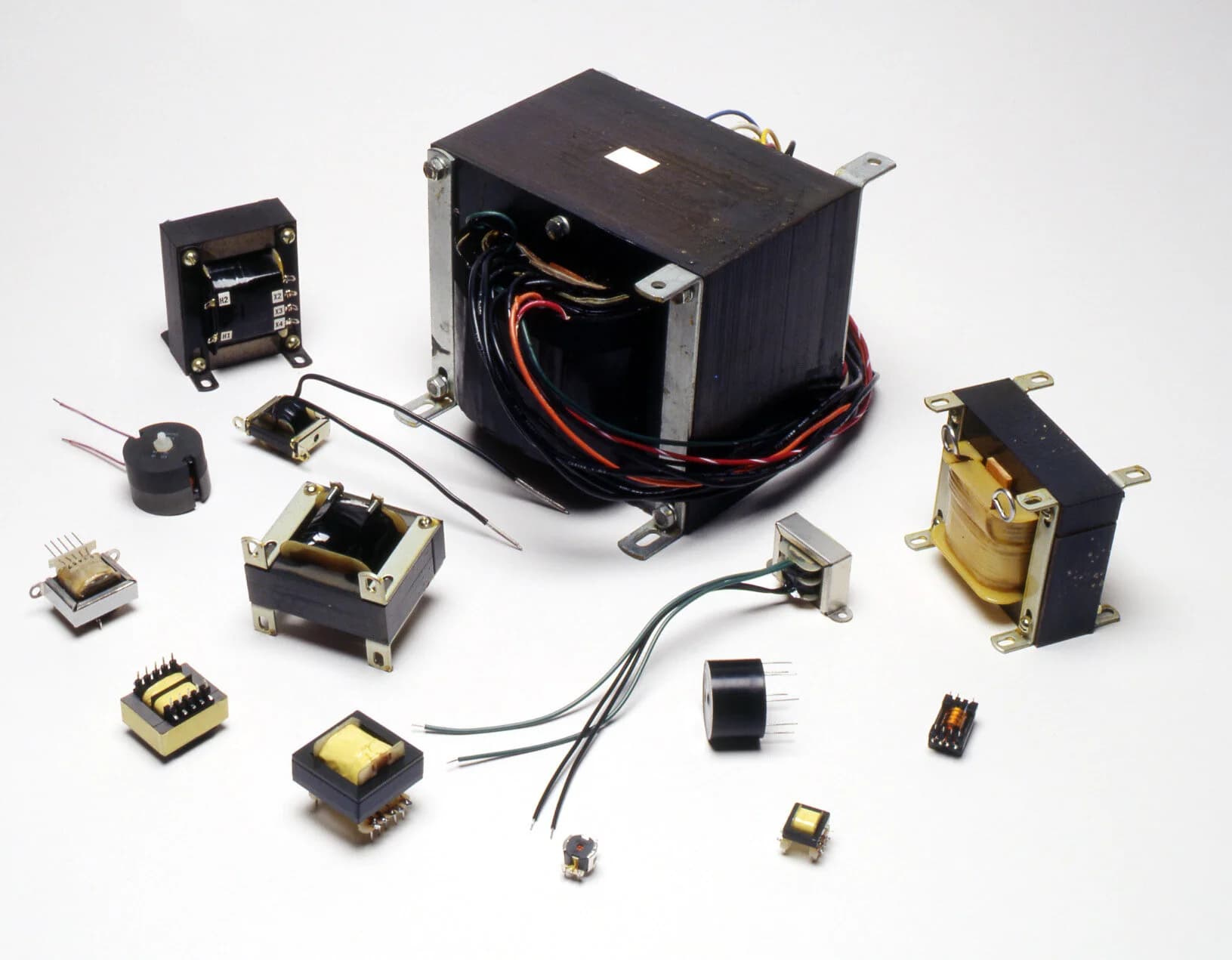 Various transformers and inductors